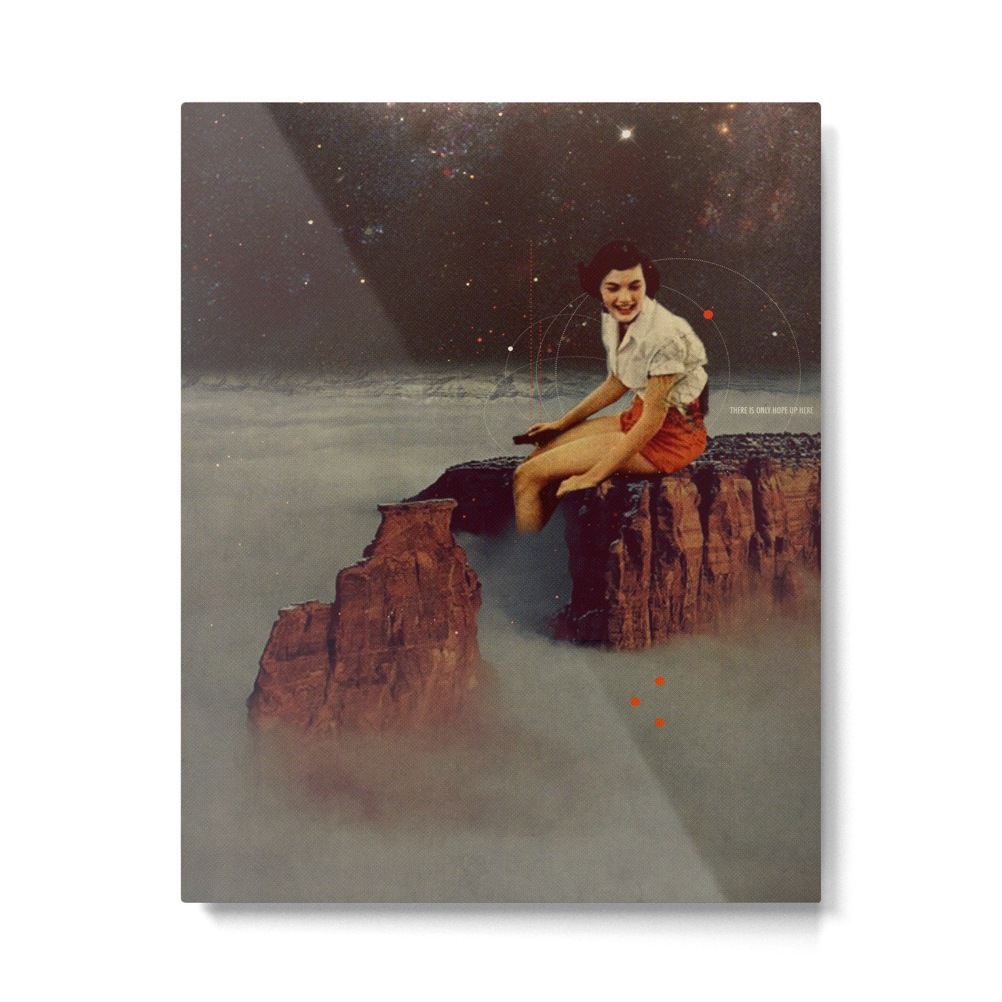 Only Hope Up Here Metal Print Gallery Image 4