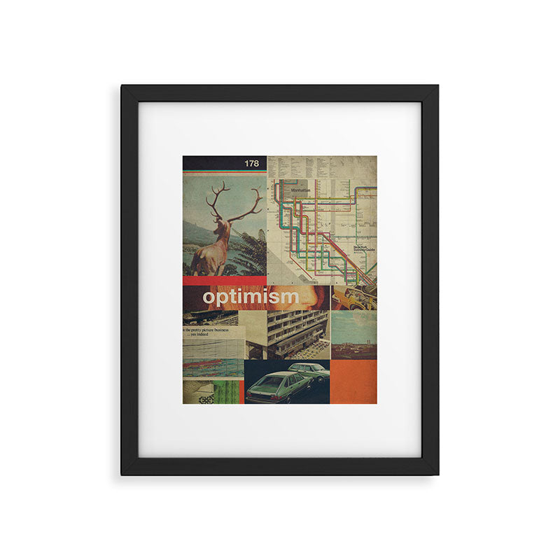 Optimism178 Framed Art Print Gallery Image 5