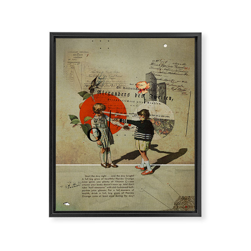 Oranges Framed Canvas Print Gallery Image 6