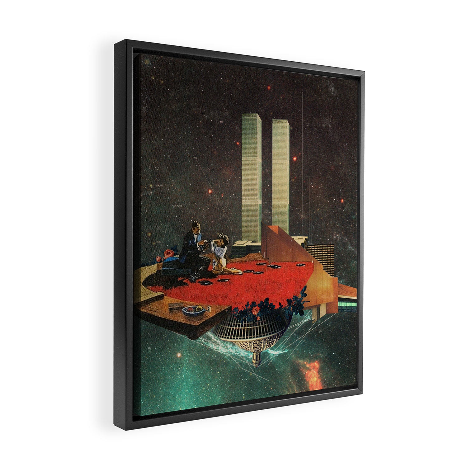 Our Home Framed Canvas Print Gallery Image 2