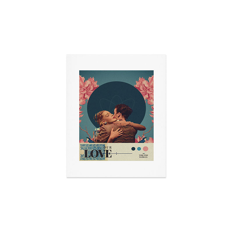 Our Love tore Time to Pieces Art Print Gallery Image 1
