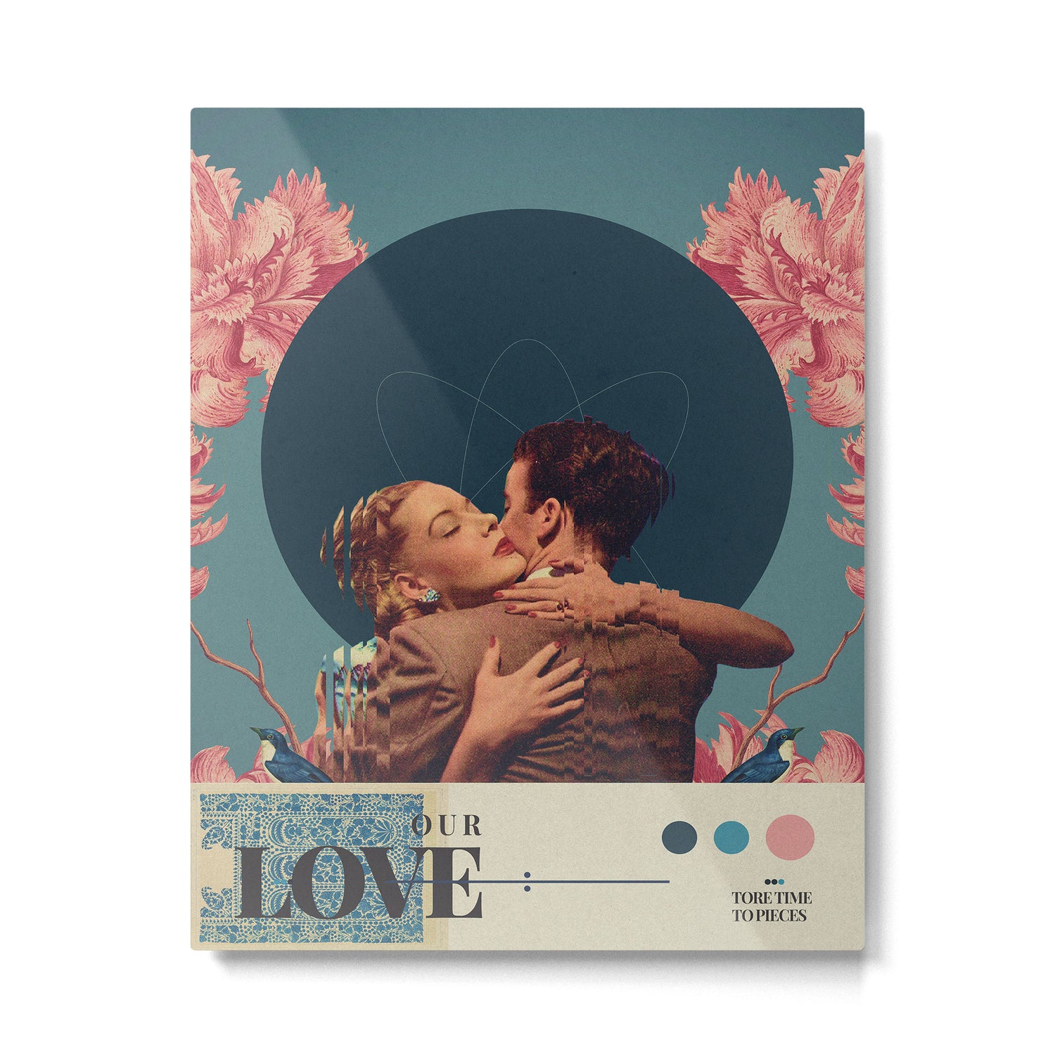 Our Love tore Time to Pieces Metal Print Gallery Image 4