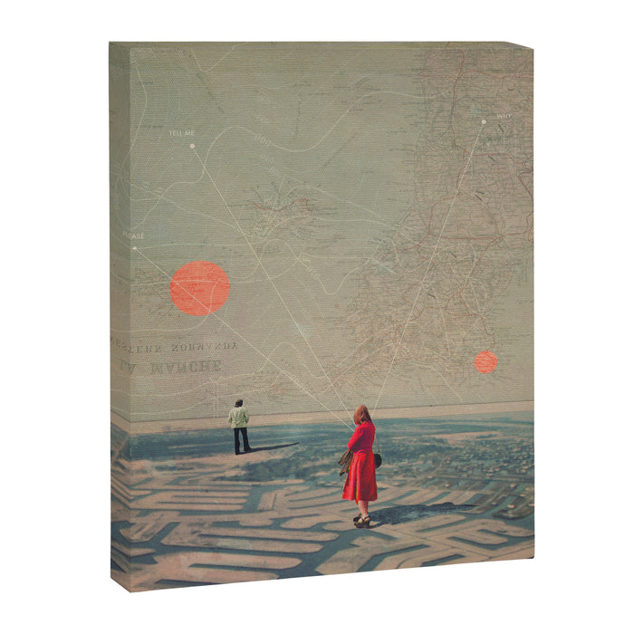 Our world was Broken and you Left Canvas Print Gallery Image 1
