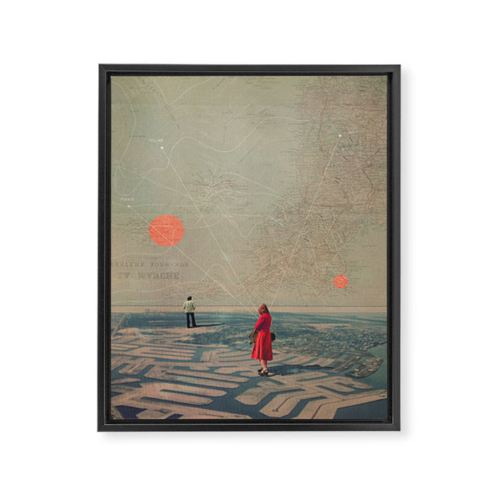 Our world was Broken and you Left Framed Canvas Print Gallery Image 1