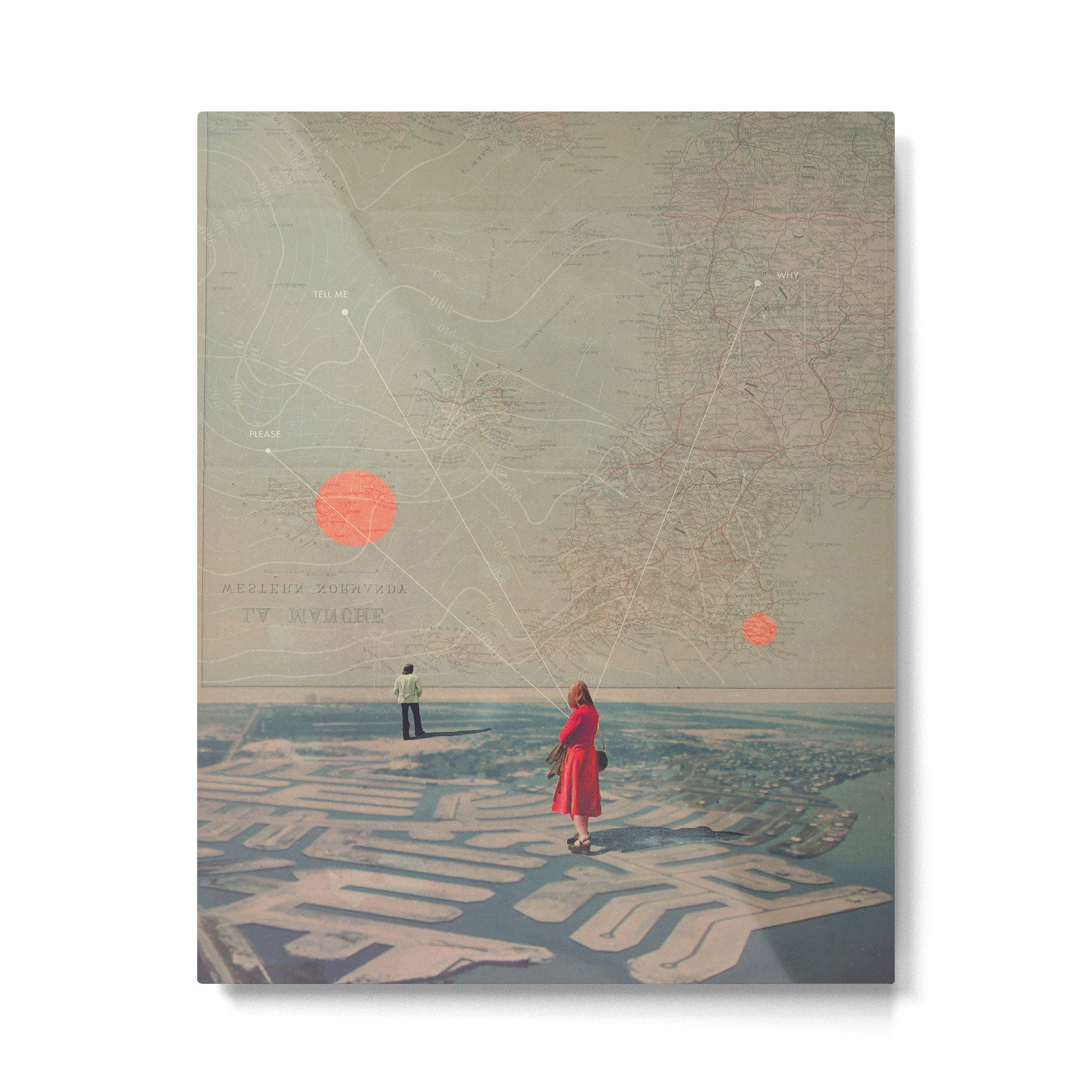 Our world was Broken and you Left Metal Print Gallery Image 4