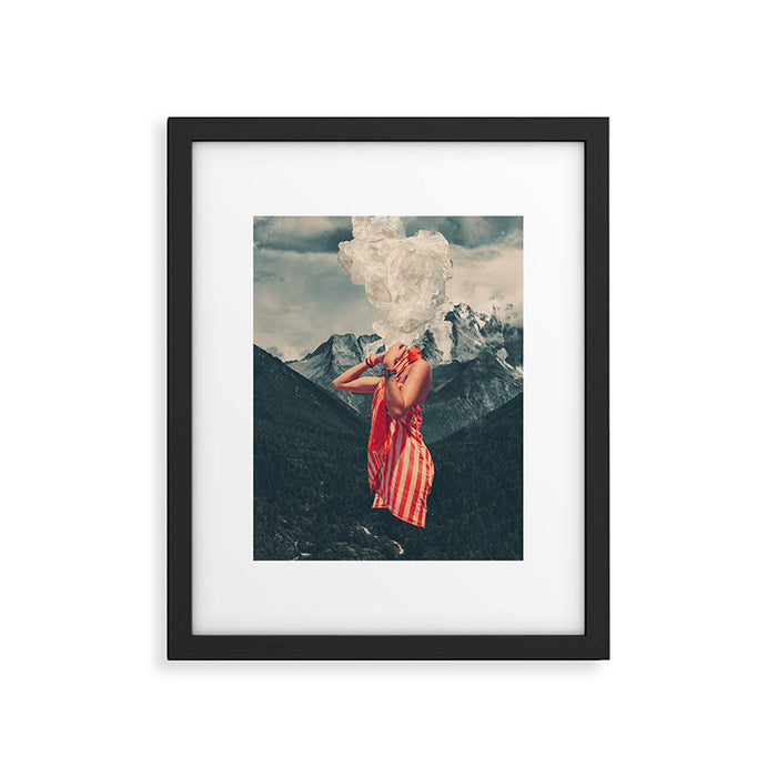 Overthinking Framed Art Print Gallery Image 1