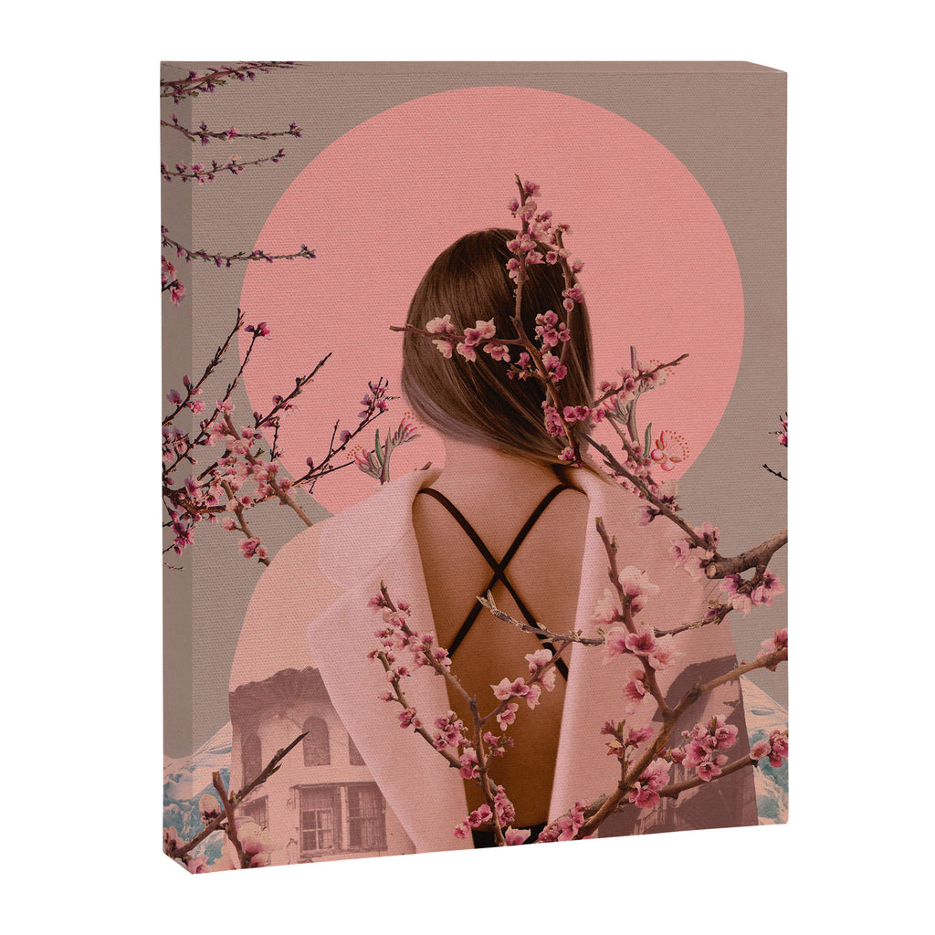 Peach Blossoms of Veria Canvas Print Gallery Image 6
