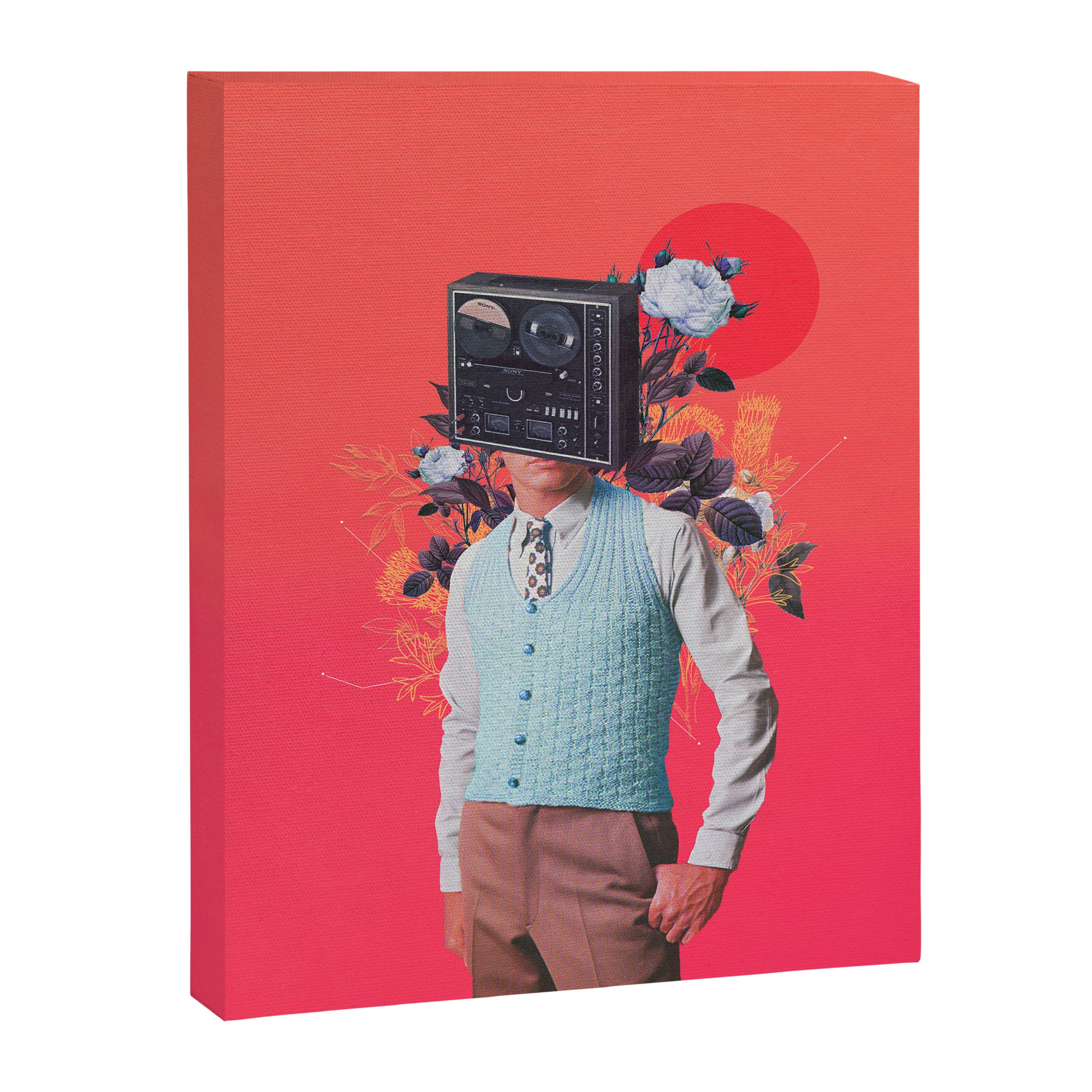Phonohead Canvas Print Gallery Image 6
