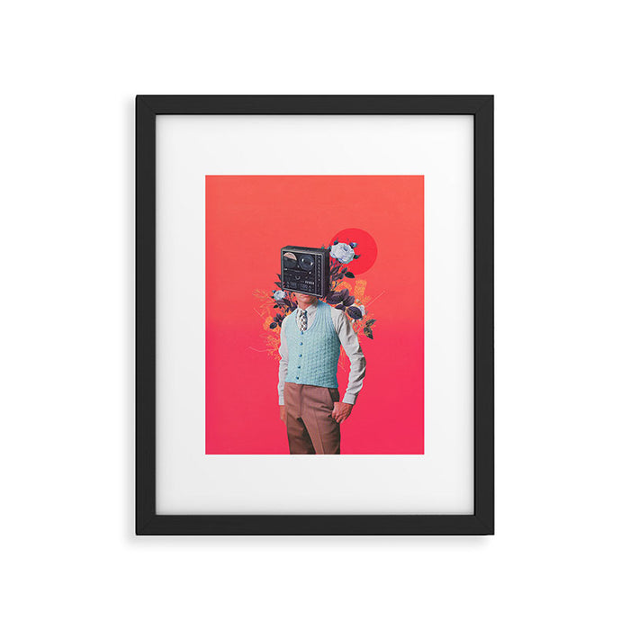 Phonohead Framed Art Print Gallery Image 1
