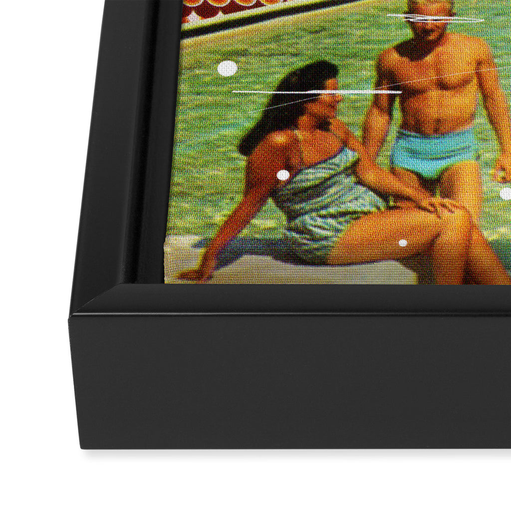 Pop Framed Canvas Print Gallery Image 3