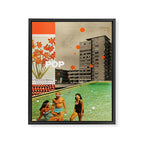 Pop Framed Canvas Print Gallery Image 6