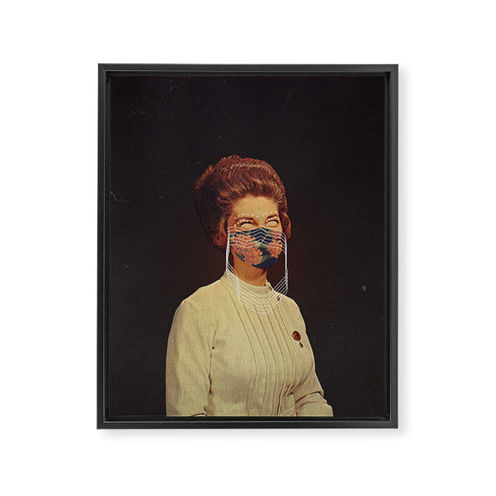 Portrait XX Framed Canvas Print Gallery Image 1