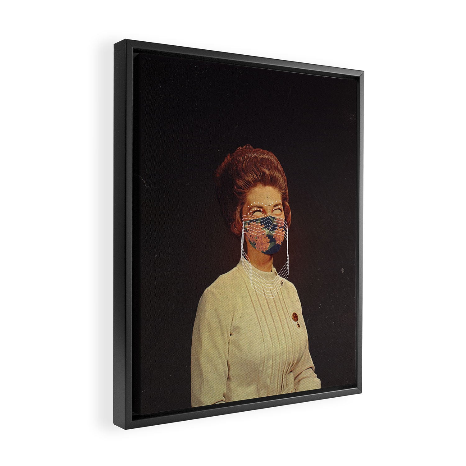 Portrait XX Framed Canvas Print Gallery Image 2