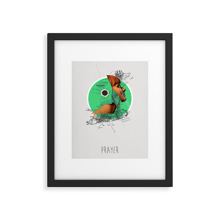 Prayer Framed Art Print Gallery Image 1