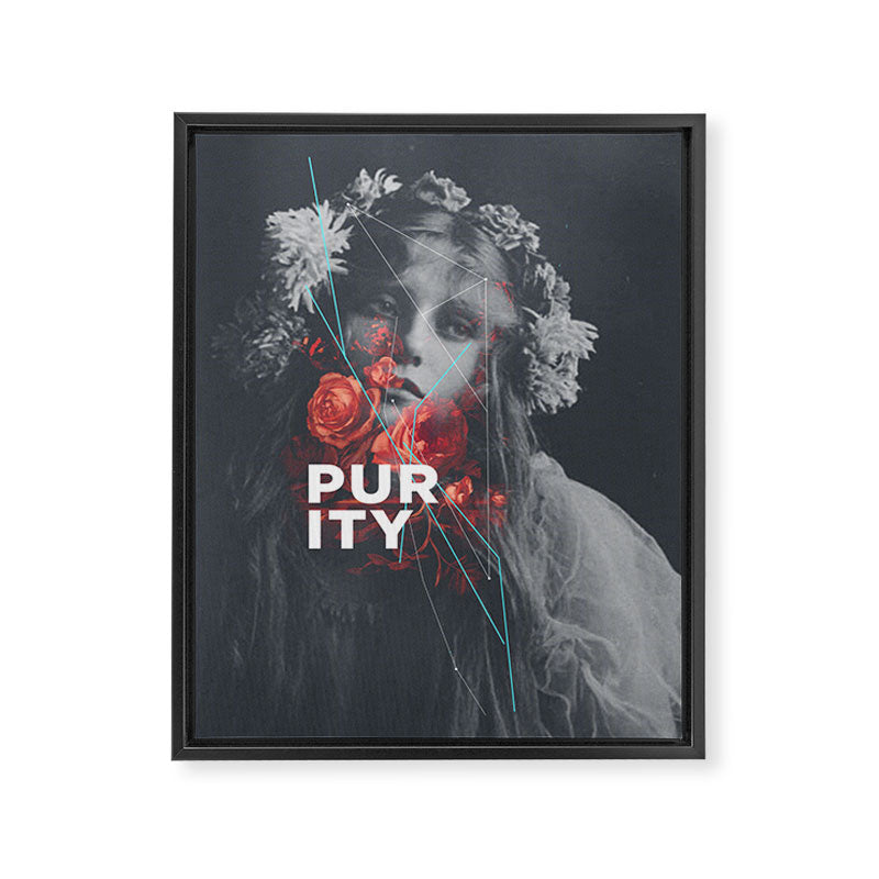 Purity Framed Canvas Print Gallery Image 6