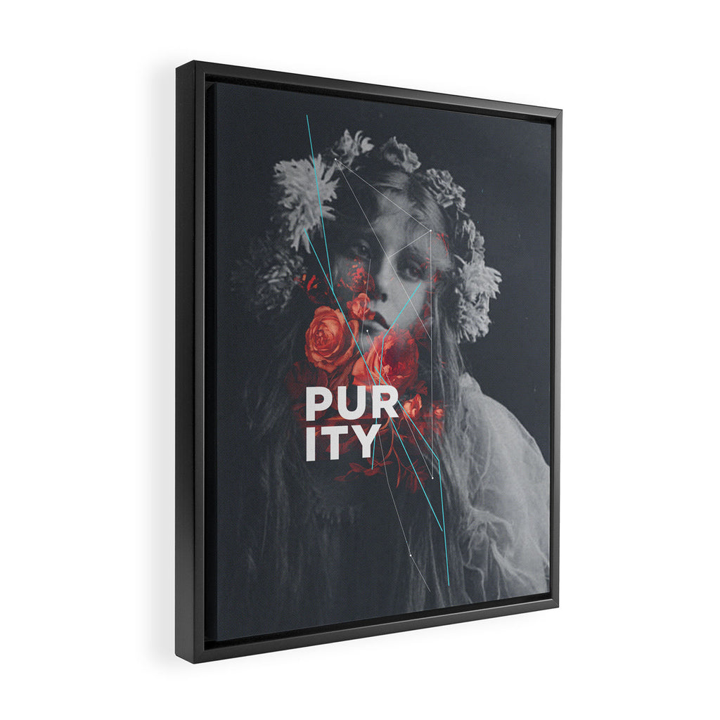 Purity Framed Canvas Print Gallery Image 2