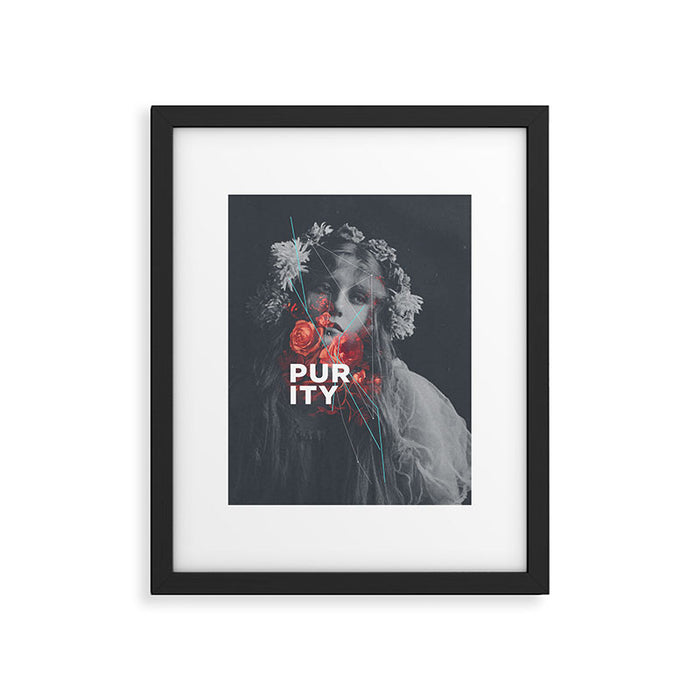 Purity Framed Art Print Gallery Image 1