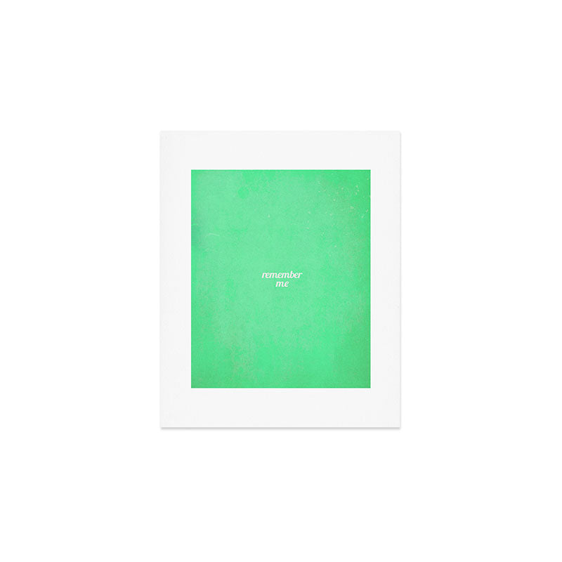 Remember Me Art Print Gallery Image 1