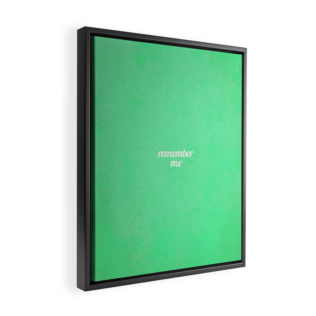 Remember Me Framed Canvas Print Gallery Image 2