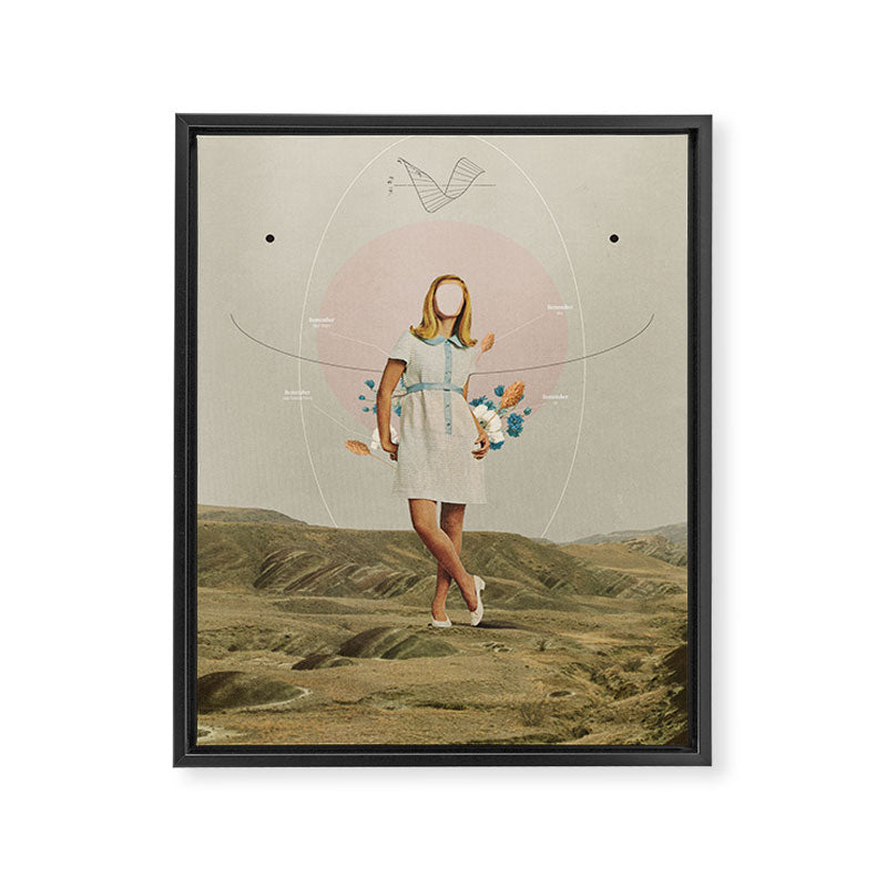 Remember our Tomorrows Framed Canvas Print Gallery Image 6