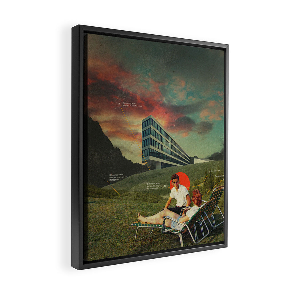 Remember When Framed Canvas Print Gallery Image 2