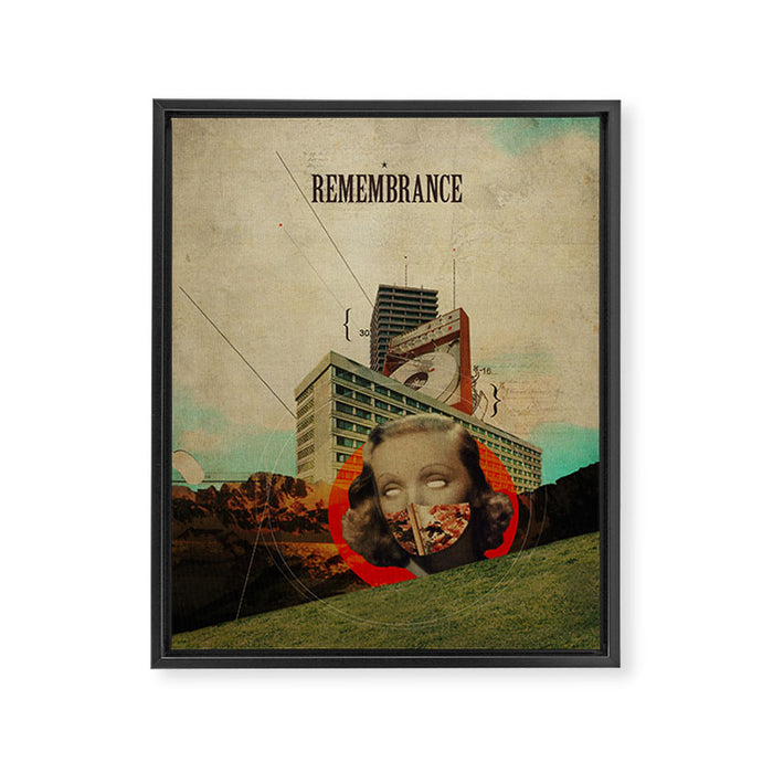 Remembrance Framed Canvas Print Gallery Image 1