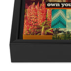Retrica Framed Canvas Print Gallery Image 3