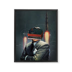 RetroVisionary Framed Canvas Print Gallery Image 6