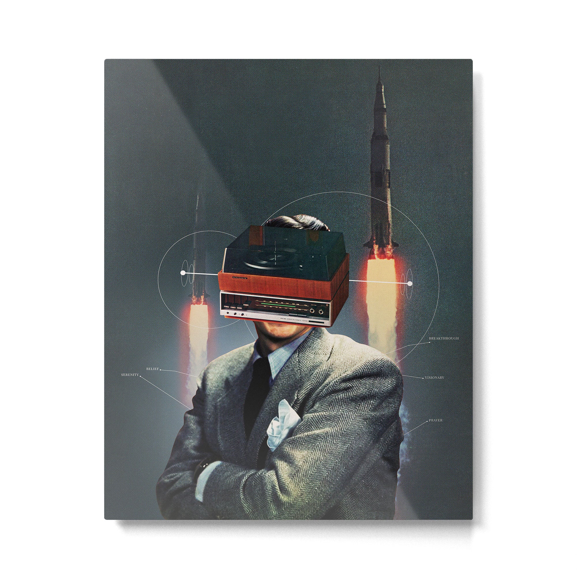 RetroVisionary Metal Print Gallery Image 4