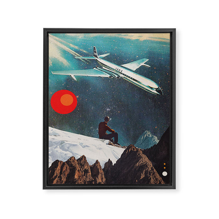 RetroVoyager Framed Canvas Print Gallery Image 1