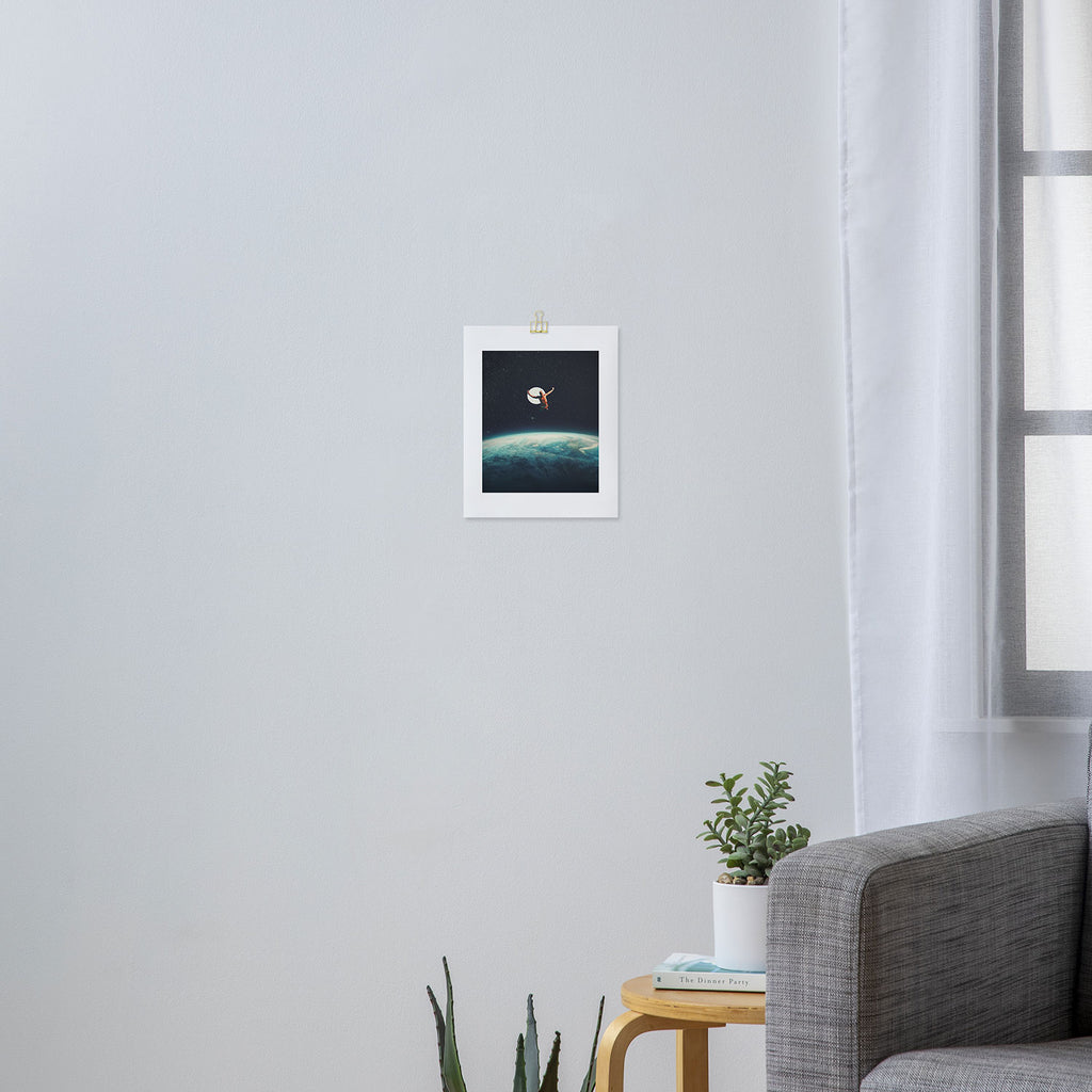 Returning to Earth with a will to Change Art Print Gallery Image 3