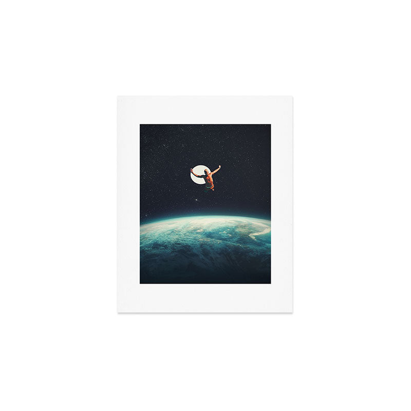 Returning to Earth with a will to Change Art Print Gallery Image 1