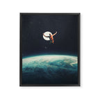 Returning to Earth with a will to Change Framed Canvas Print Gallery Image 8