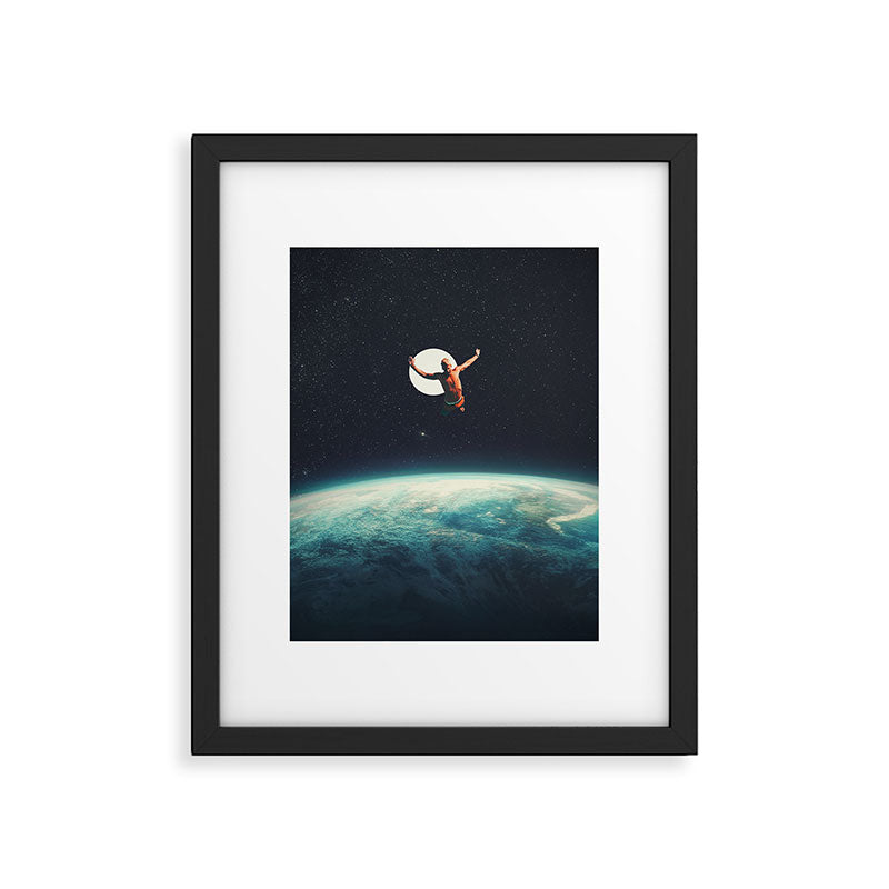 Returning to Earth with a will to Change Framed Art Print Gallery Image 4