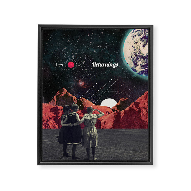 Returnings Framed Canvas Print Gallery Image 6