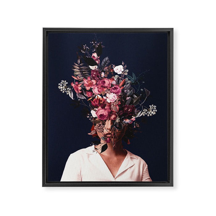 Rose Memoir Framed Canvas Print Gallery Image 1