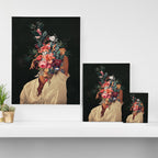 Roses Bloomed every time I Thought of You Canvas Print Gallery Image 3