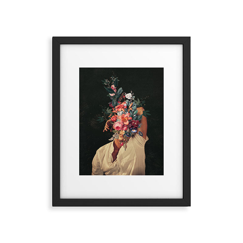 Roses Bloomed every time I Thought of You Framed Art Print Gallery Image 5