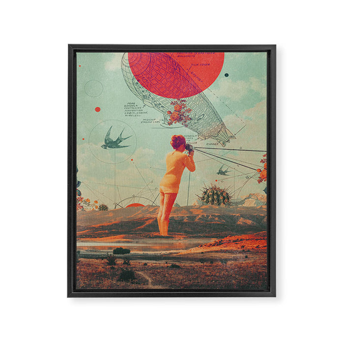 Rover Framed Canvas Print Gallery Image 1