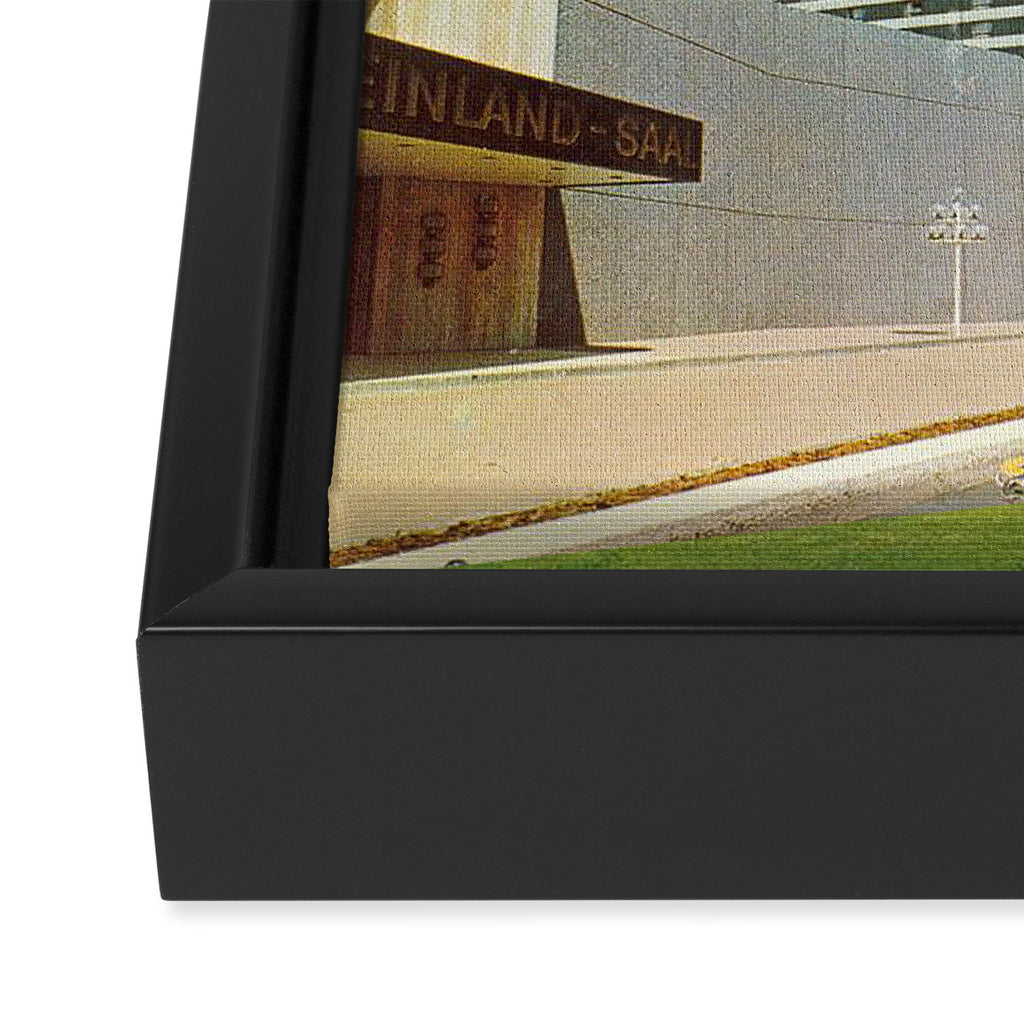 Sad Framed Canvas Print Gallery Image 3