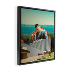 Sad Framed Canvas Print Gallery Image 2