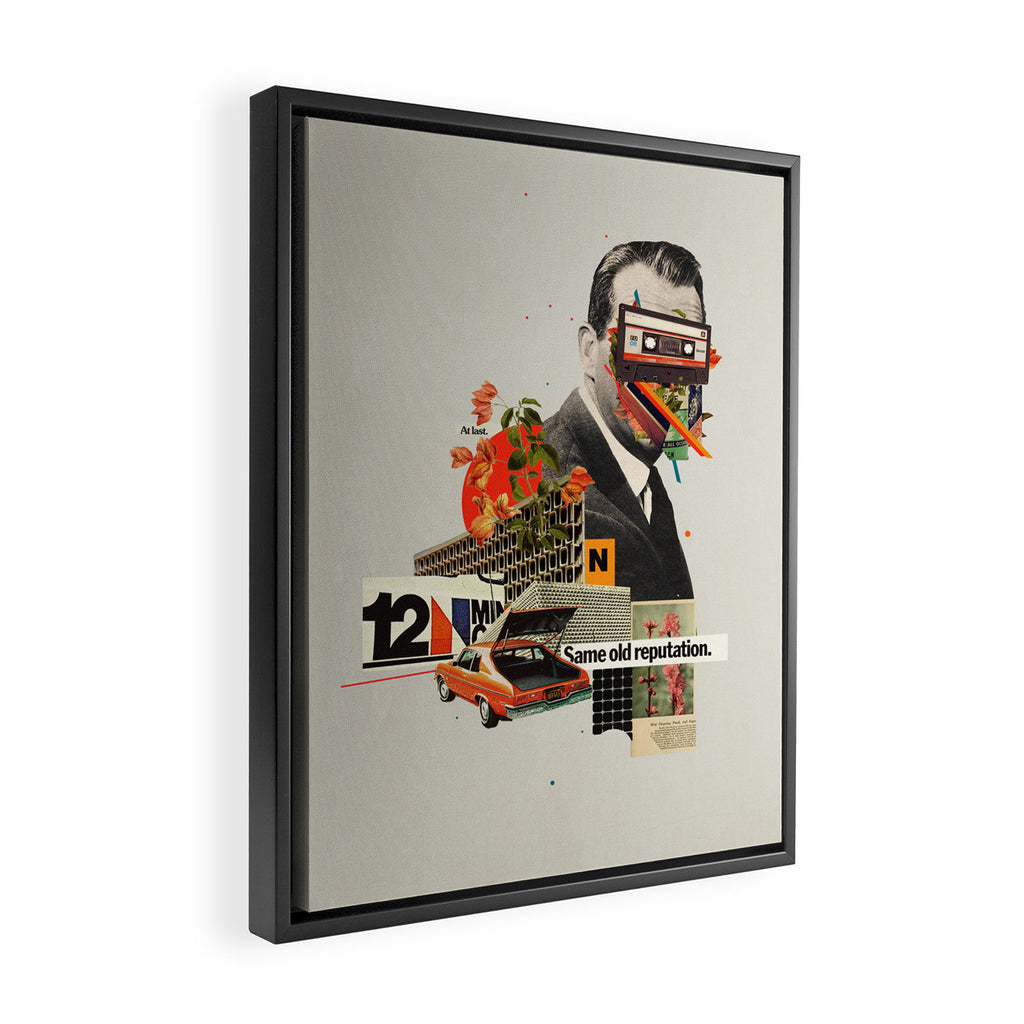 Same Old Reputation Framed Canvas Print Gallery Image 2