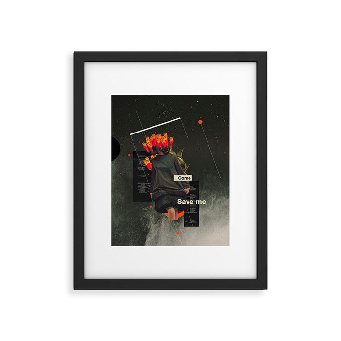 Save Me Framed Art Print Gallery Image 1