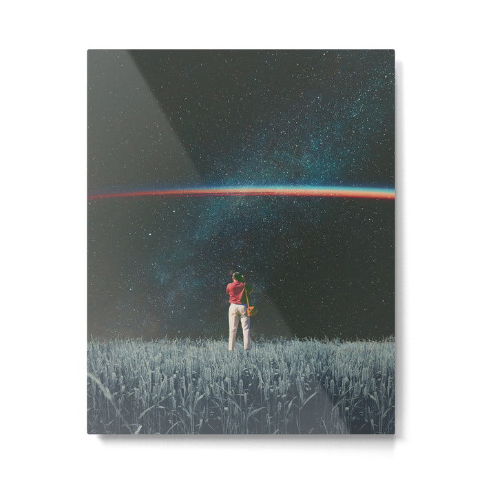 Saw The Light Metal Print Gallery Image 1