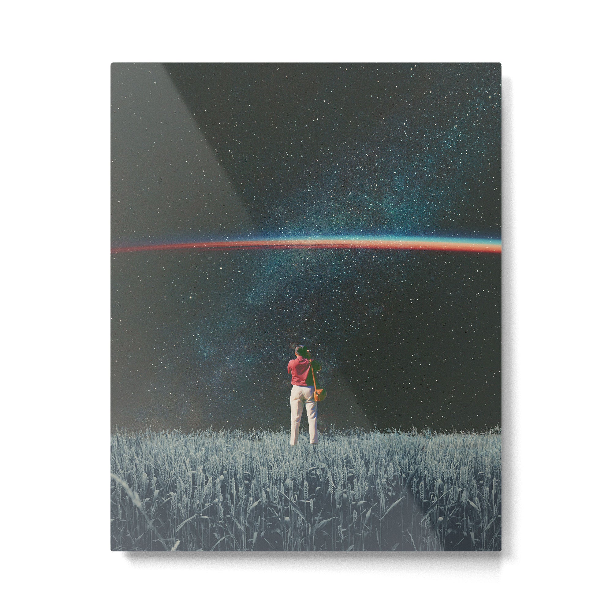 Saw The Light Metal Print Gallery Image 4