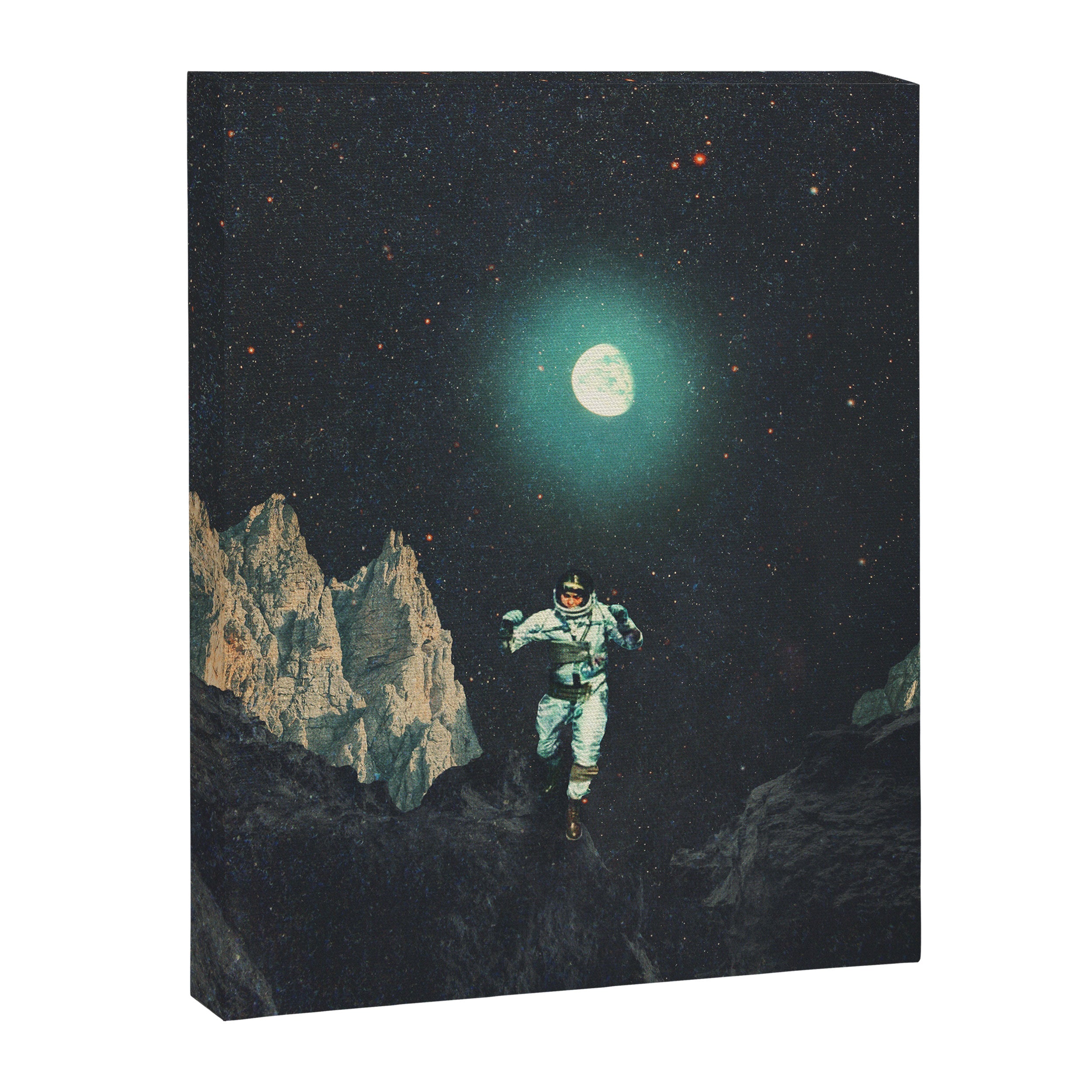 Searching for Happiness out of this Transitional World Canvas Print Gallery Image 6