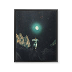 Searching for Happiness out of this Transitional World Framed Canvas Print Gallery Image 6