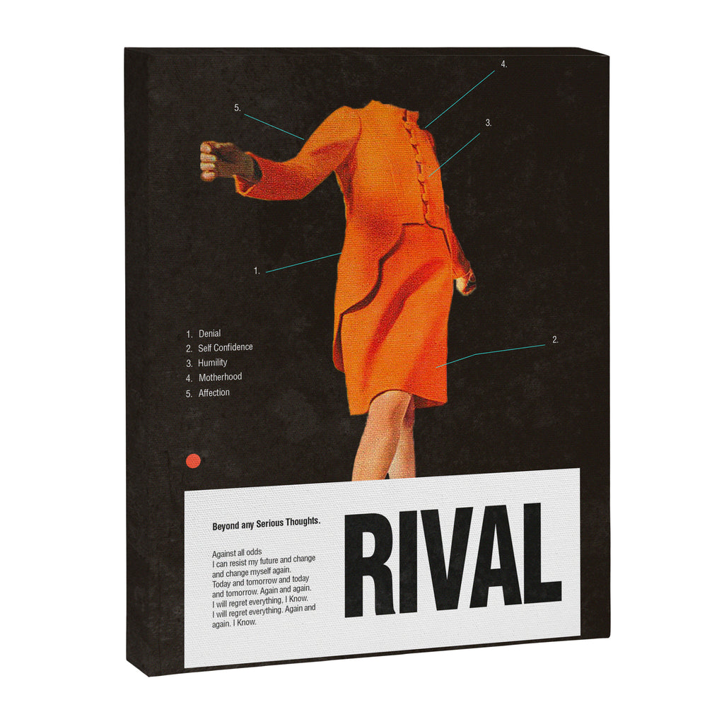 Self Rival Canvas Print Gallery Image 6