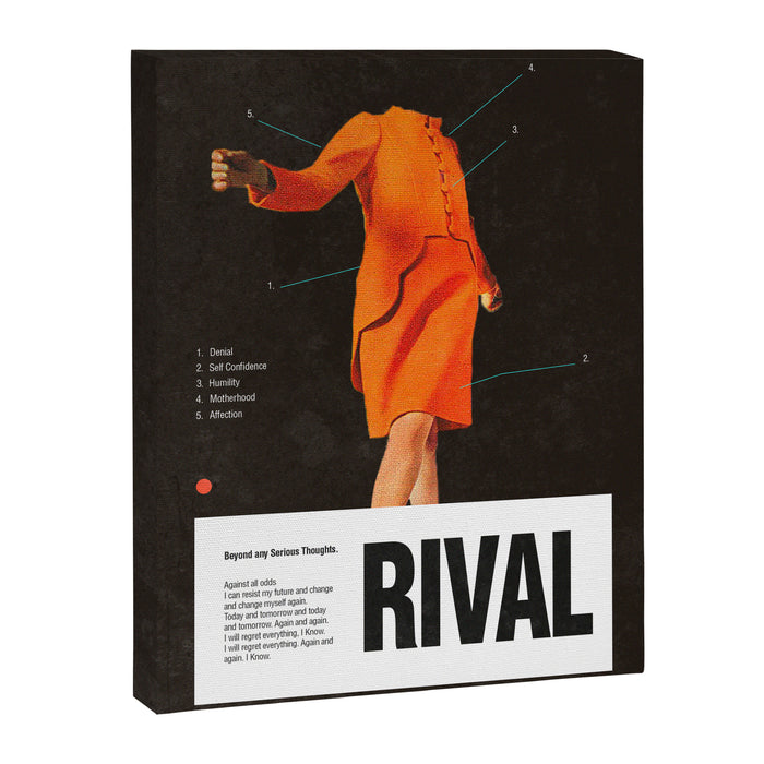 Self Rival Canvas Print Gallery Image 1