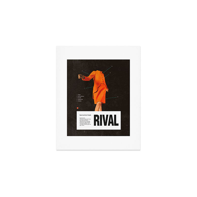 Self Rival Art Print Gallery Image 1